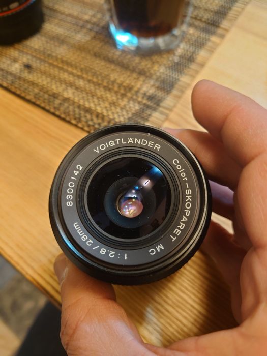 Obiectiv Voigtlander color skoparet mc 28mm f2,8