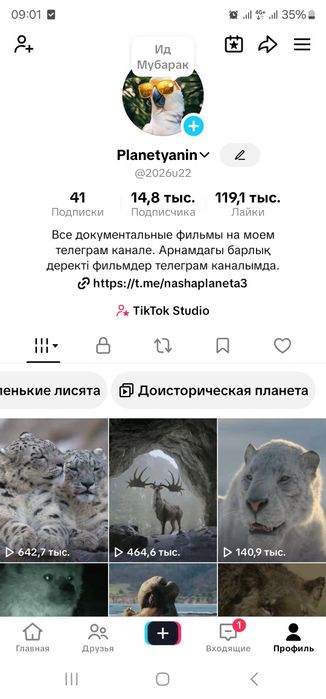 Тикток акк сатылады