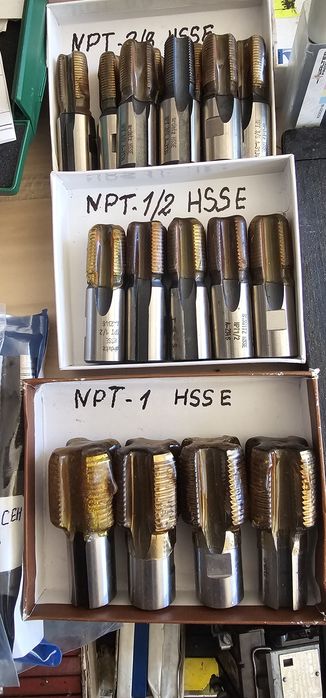 Метчик NPT конусни Испански кобалтови