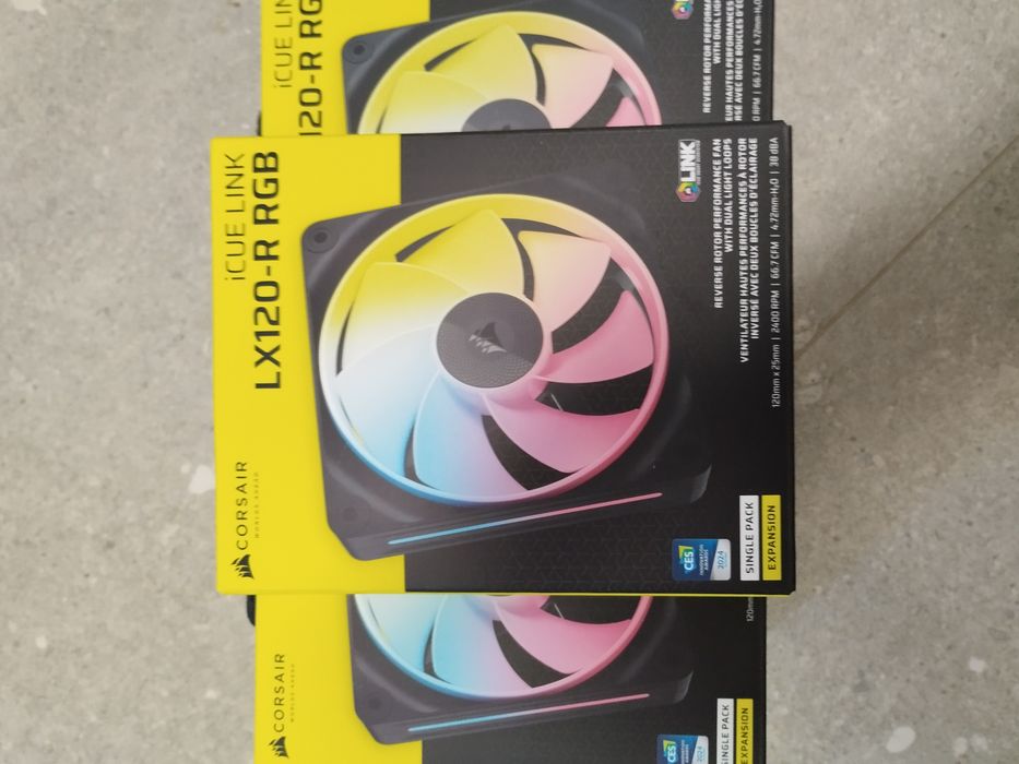 Ventilatoare Carcasa Sigilate, Corsair LX-120R RGB Single Pack