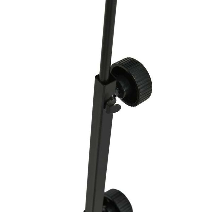 PawHut Стойка за термолампа за терариуми, регулируема височина