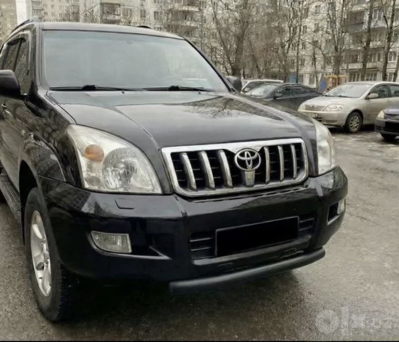 Защита бампера Toyota Land Cruiser Prado 4Runner