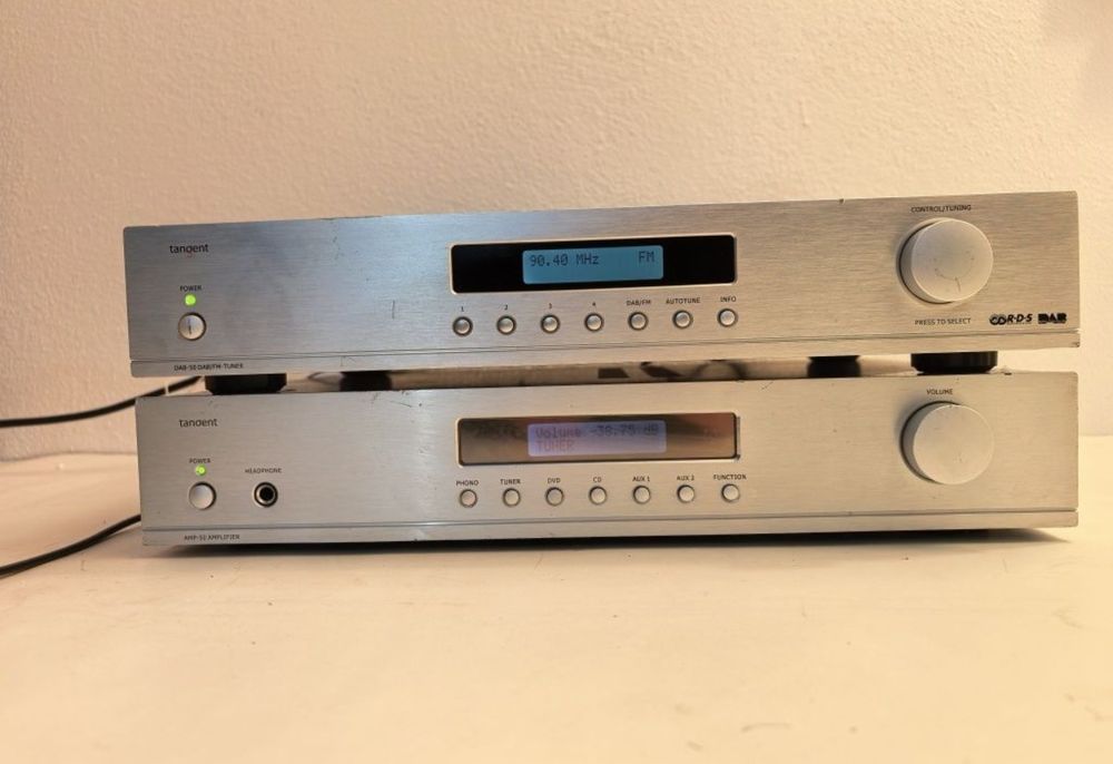 Amplificator Tangent AMP 50 si Tuner DAB 50