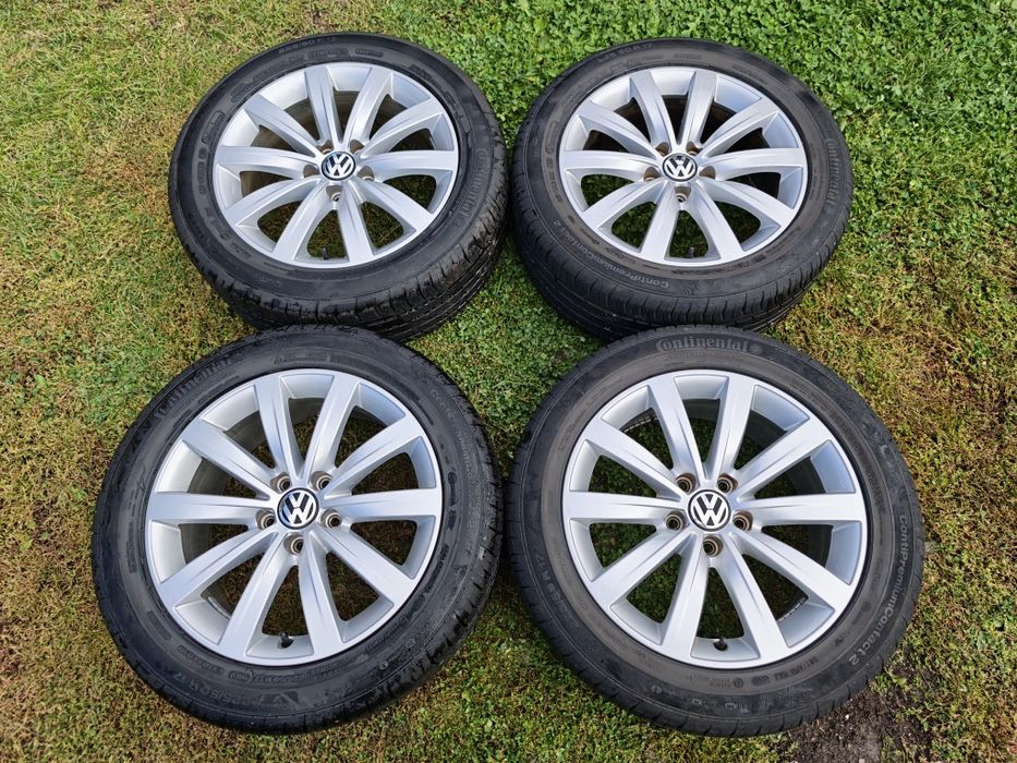 17 цола джанти с летни гуми за Sharan 7N / Alhambra / Skoda Octavia, Passat