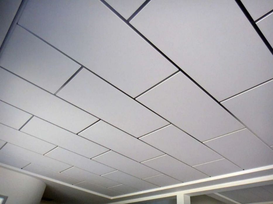 Реечный Грилято Армстронг потолок МДФ декор панель с акции подвесные(2