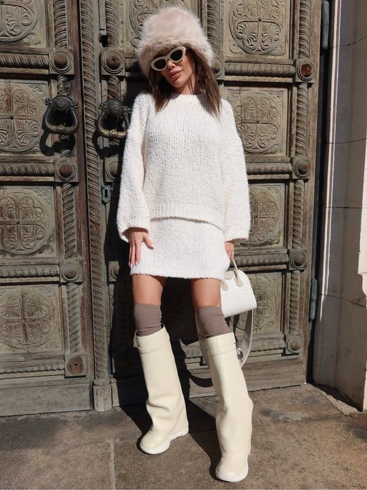 Fluffy топъл и мек комплект