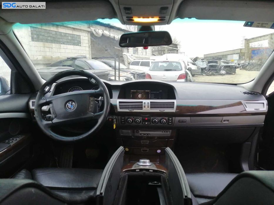 Bandou Bandouri Ornament Ornamente Bord Mahon Lemn BMW Seria 7 E65 E66 730 Facelift 2001 - 2008