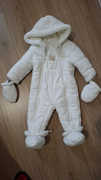 Бебешки зимен космонавт в бял цвят Mayoral