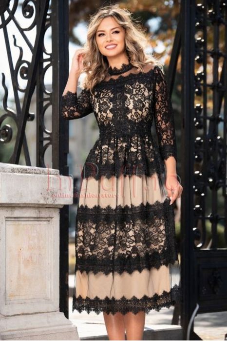 Турецкое платье гипюровое