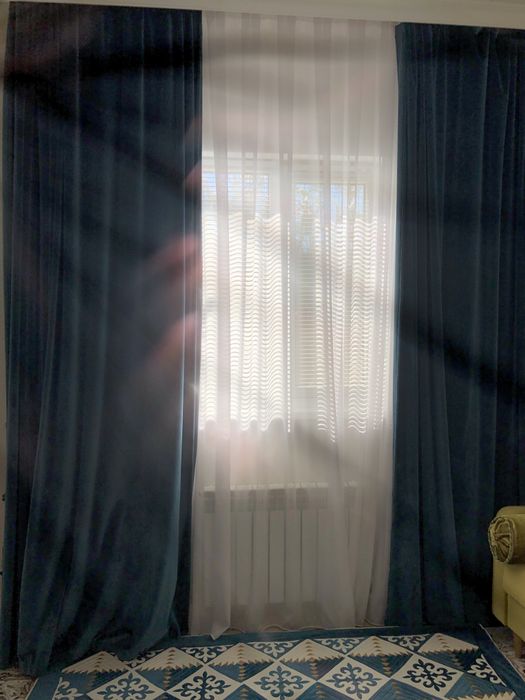 Шторы в зал, 4 полотна