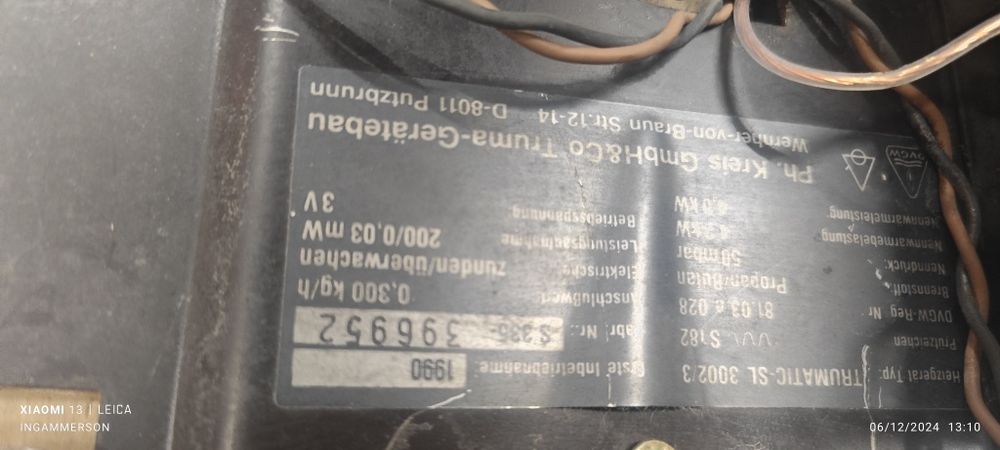 Газова печка Trumatic SL 3002/3