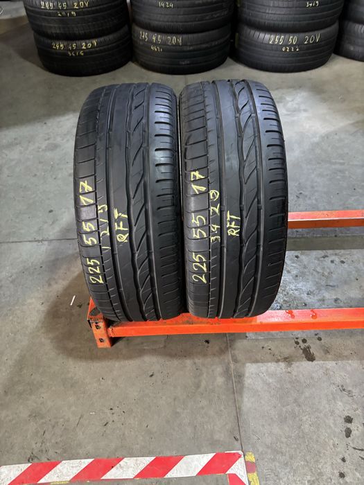 2 Anvelope Vara 225/55/17 Bridgestone Turanza ER300 225 55 17 R17