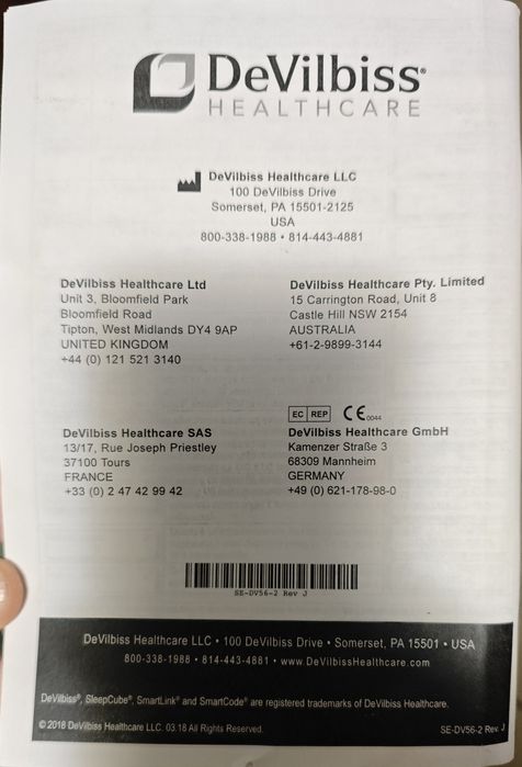 DeVilbiss Sleepcube