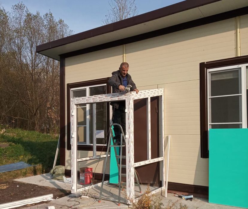 Пластиковые окна Двери Балконы Витражи Цена Установка Остекление