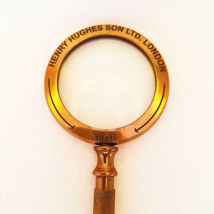 Лупа от масивен бронз