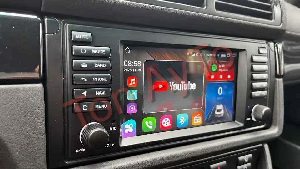 Мултимедия 7 инча БМВ Е38 Е39 Х5 Е53 BMW E38 E39 X5 E53 1994 - 2006 7'' Андроид Карплей Android Carplay подарък камера