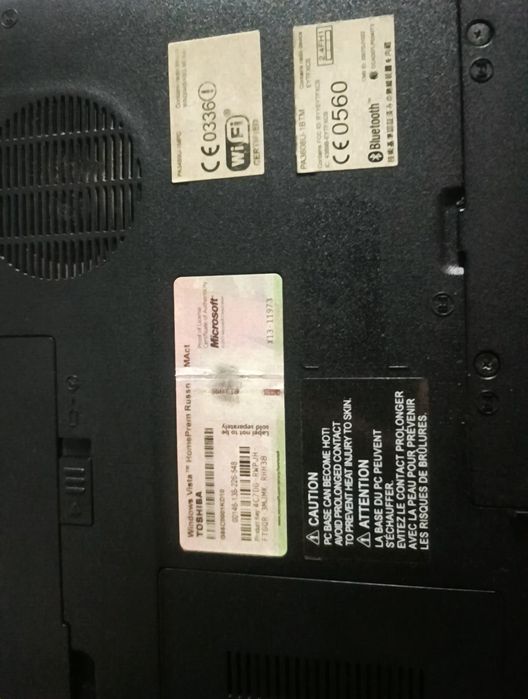 Продам дёшево ноутбук Toshiba