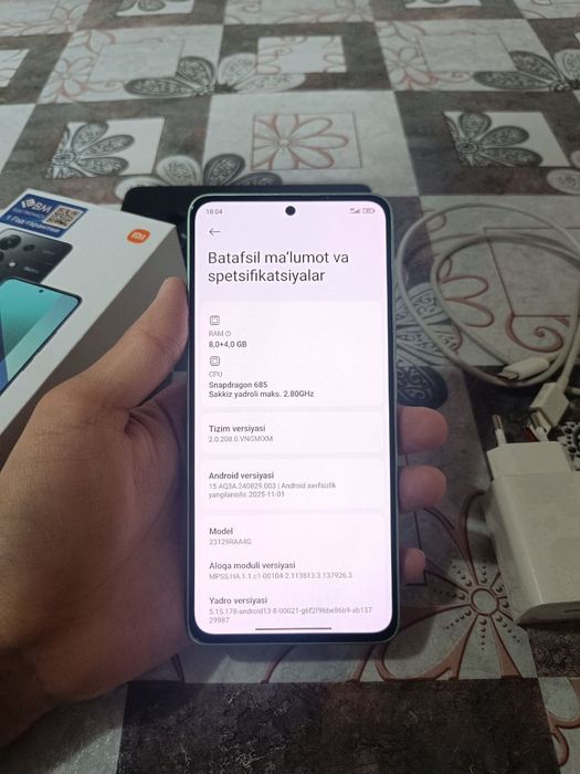Redmi note 13 (256 gb)