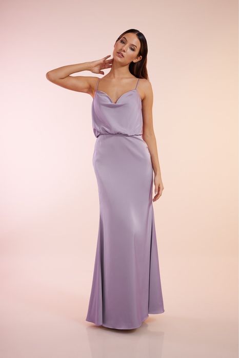 Официална Дълга Рокля Laona Лилава