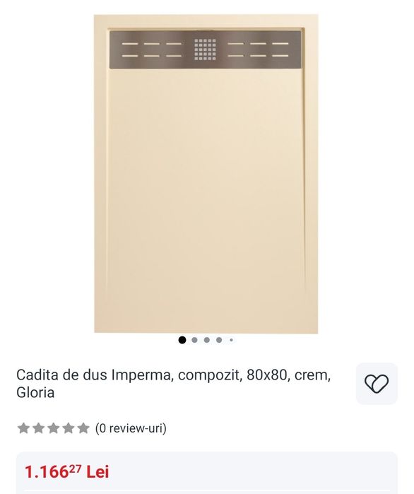 Cadă de baie + cabină de duș 80x80