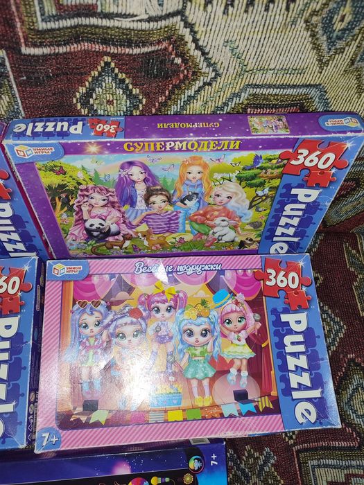 Пазлы все за указанную сумму Смотрите 4 фото Читайте описании