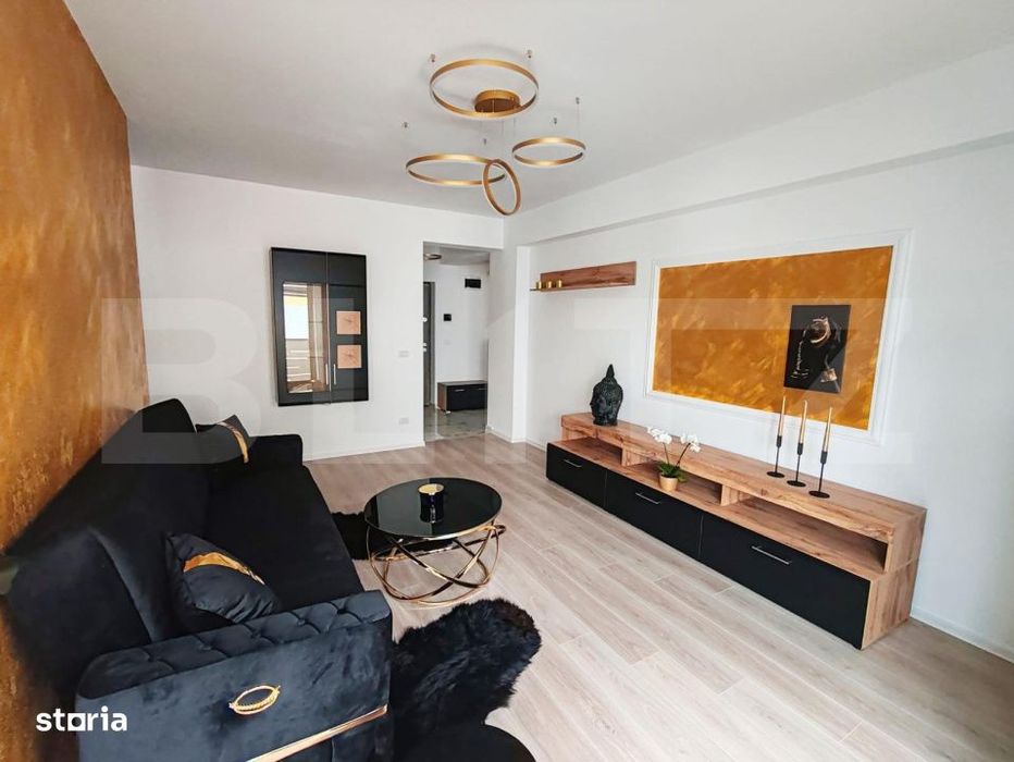 Apartament de inchiriat, 2 camere,52.50 mp, zona Tractoru-Coresi — fotografia 2