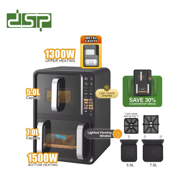 Доставка! Аэрофритюрница, Аэрогриль DSP KB-2197