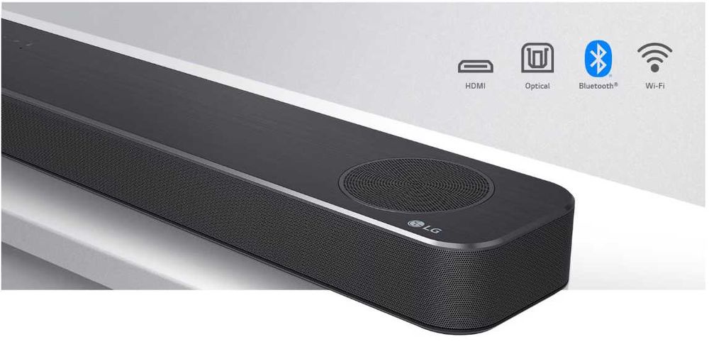 Soundbar LG SN8Y 580W Meridian 7.1 Dolby Atmos+rear speaker SPK8-S/2.0