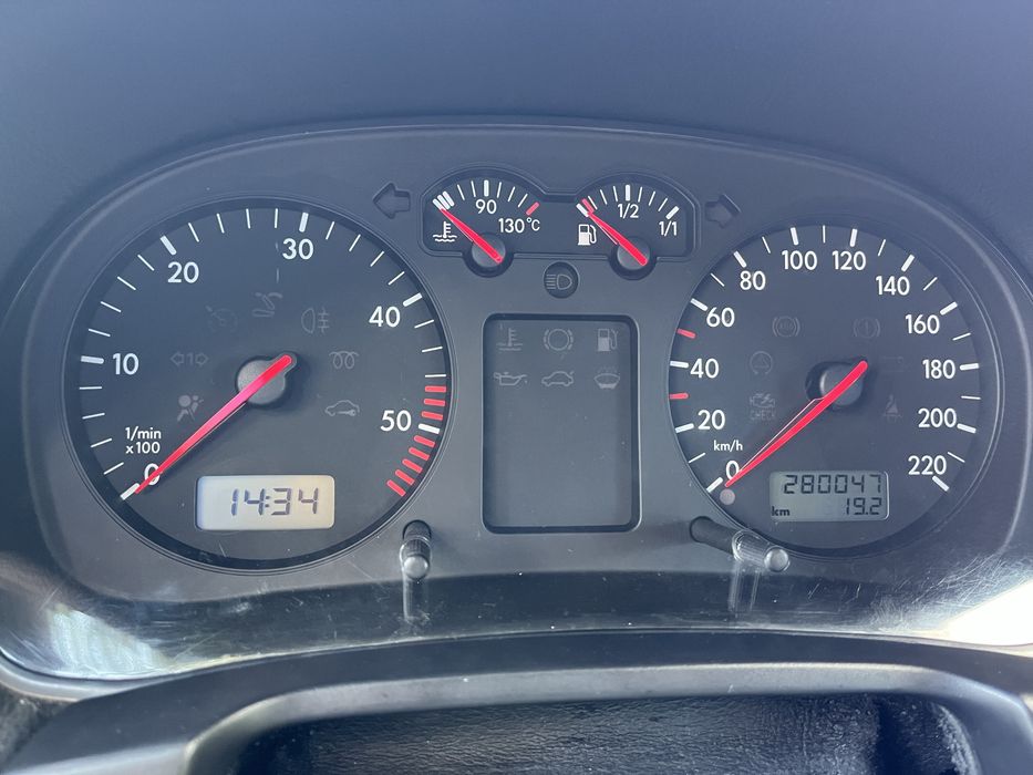 Километраж за Vw Golf4/Bora