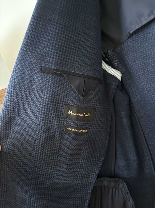 [NOU] Sacou Casual Massimo Dutti 51% Bumbac 49% In Marimea 48 (M)