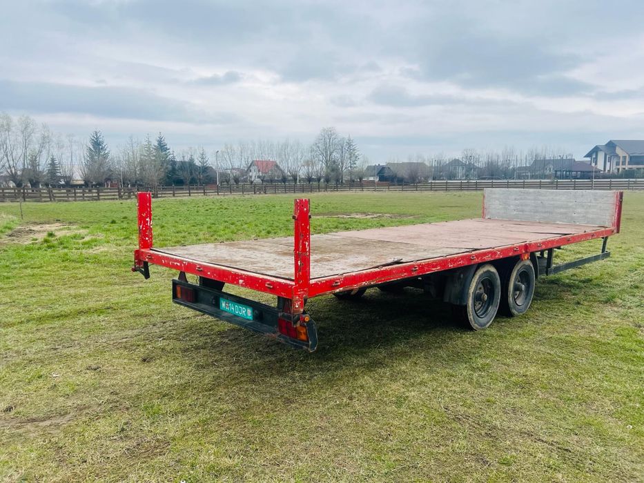 Trailer Muller Mitteltal 2 axe - 10 tone