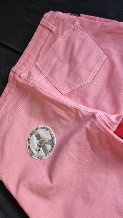 Pantaloni roz Moschino adolescenta
