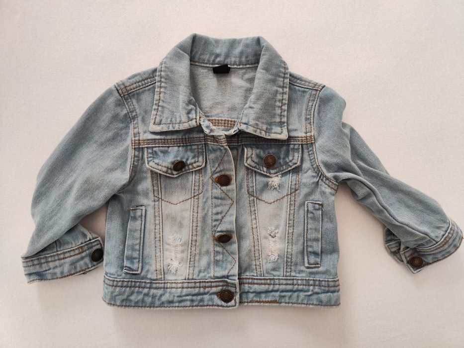 Дънково яке 9-12м.