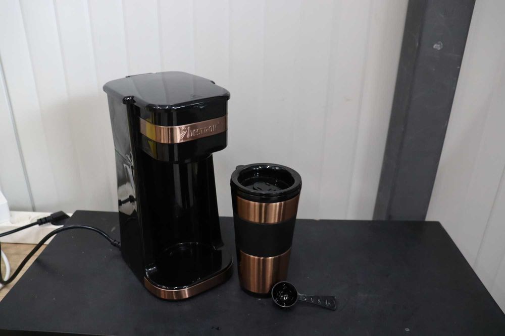 Кафемашина Bestron, изолирана чаша, смляно филтърно кафе, къмпинг,750W