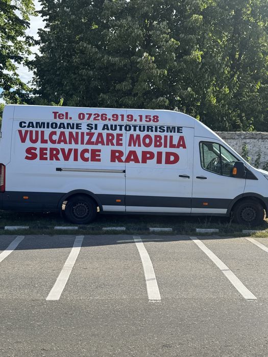 VÂND VULCANIZARE MOBILĂ COMPLETĂ – Ford Transit 2016 – Omologată RAR – Categoria B- Afacere la cheie