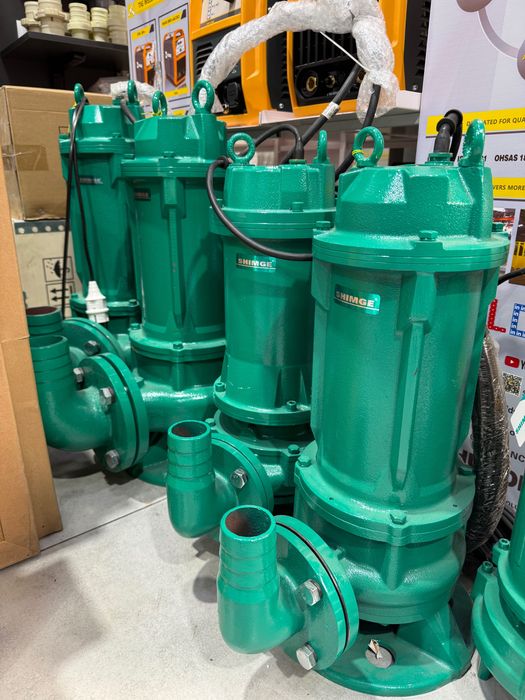 SHIMGE канализационный дренажный насос WQ25-20/3 кВт 65 мм 48м3/час