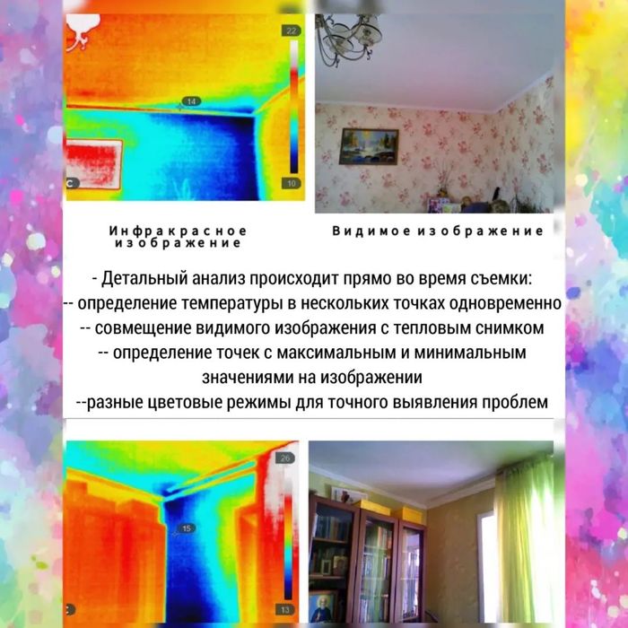 Тепловизор потери тепла