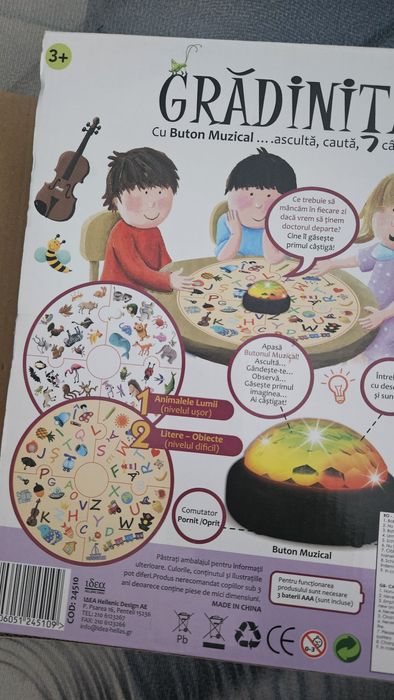 Vând pachet de 5 jocuri educative și distractive pentru copii peste