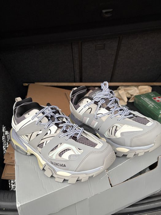 Balenciaga track grey white 46
