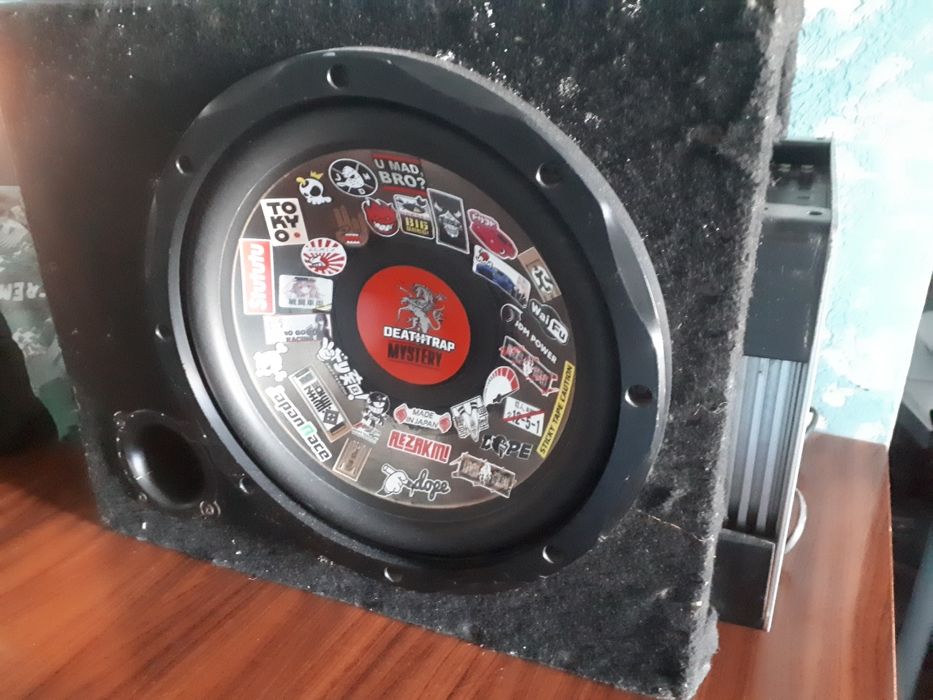 Сабвуфер mystery усилитель в комплекте продаётся