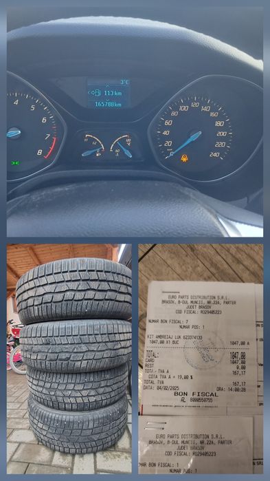 Ford focus 1.0, 165000km, istoric, hatchback