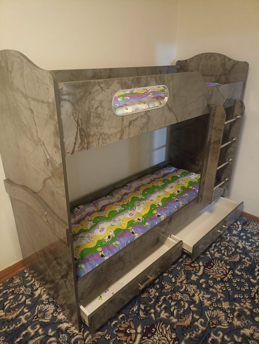 2 etaj krovat 2ga boʻlib ishlatsa ham boʻladi