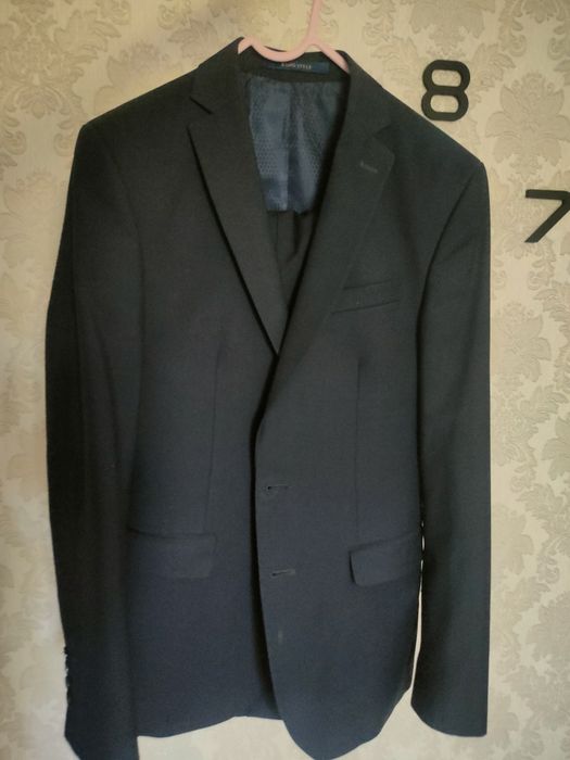 Костюм синего цвета на подростка