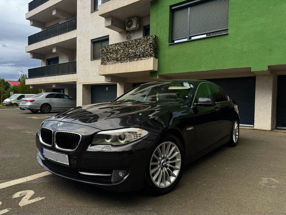 Bmw f10,x-drive,2013,Facelift,258 cp,piele,interior alb!