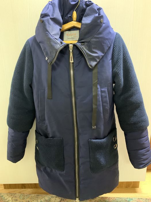 Пуховик на девочку 140 см