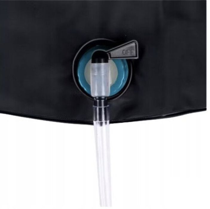 Туристически къмпинг душ, Froyak, Черен, 20л