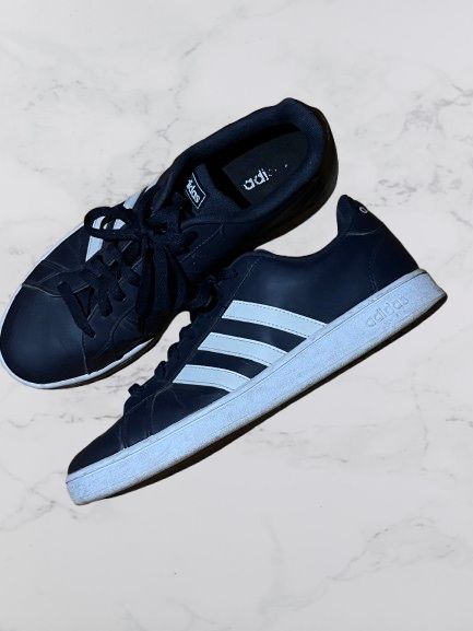 Кеды adidas classic low синие