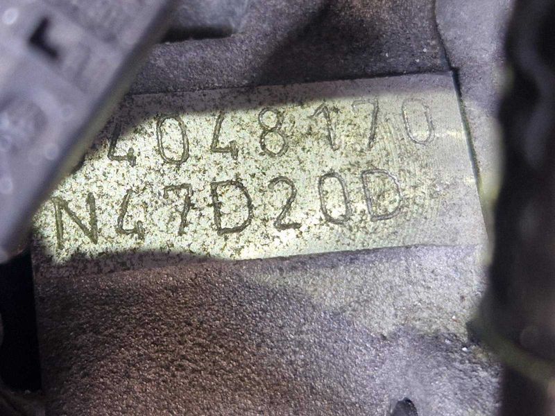 Двигател за BMW F10
2,5 литра дизел / код на мотора N47D20d