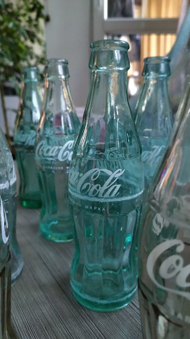 Колекционерски стъклени бутилки Кока Кола