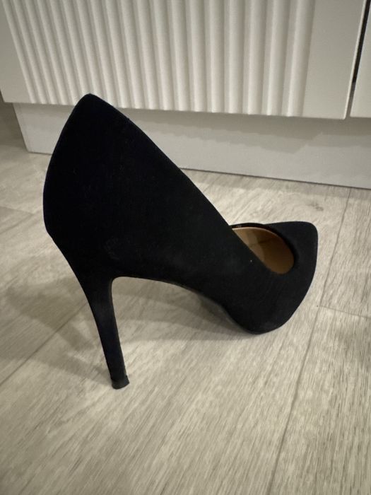 Черные туфли, 10 см каблук